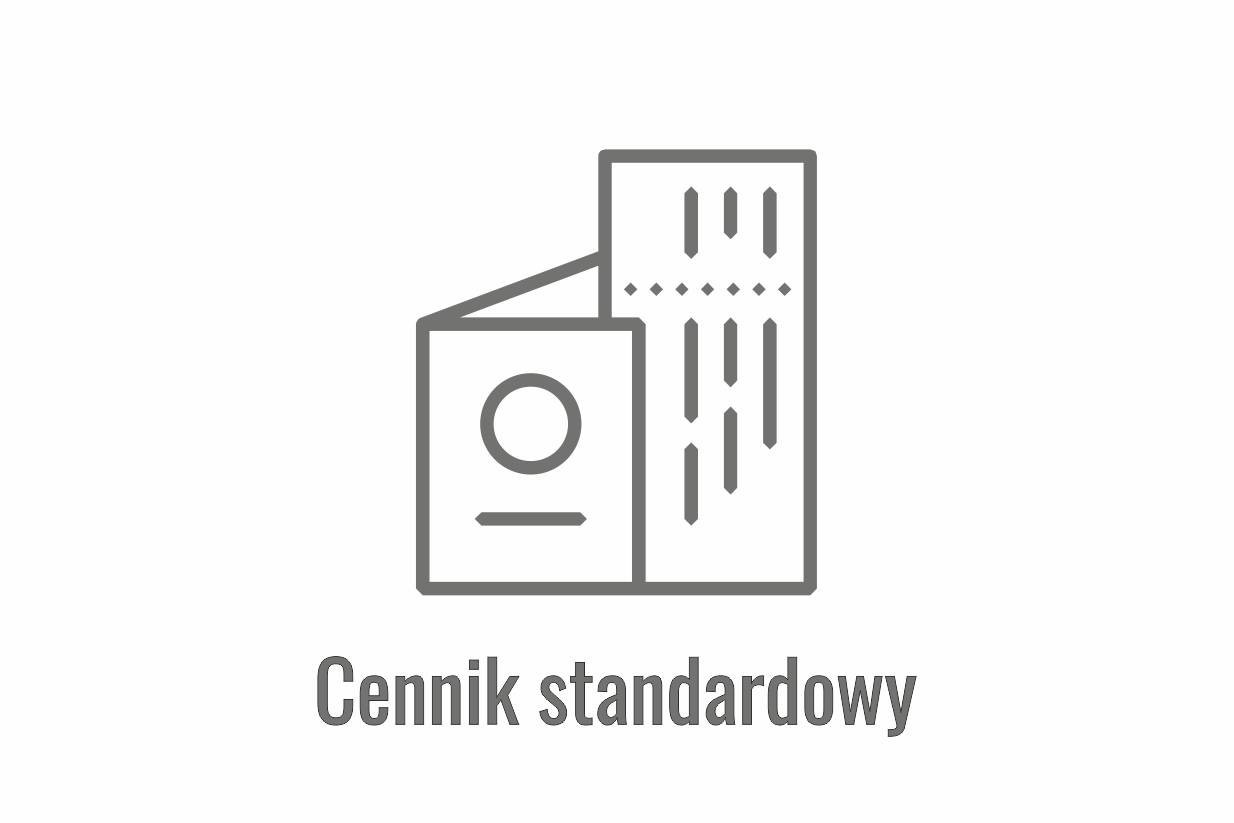 cennik_standardowy wynajmu pokoi - cennik noclegu
